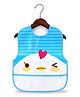 Chinmay Kids Baby Apron Long Sleeve Washable Snap For boy or girls Eating 6 - 36 Months  (Green)