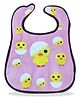 Chinmay Kids BPA Free Baby Apron Soft Waterproof Bib Silicone Bibs Easily Clean 6-36 Months (Pink)