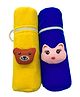 Chinmay Kids Velvet Bottle Covers for Feeding Bottles with Cute Animal Cartoon Popup, 240ml