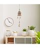 Duli Metal Wall Hanging Om Windchime with  Hanging Bells