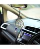 Duli  Metal Ganesha Car Hanging  Windchime with Hanging Bells