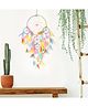Duli Handmade Dream catcher Hanging  and Multicolor Feathers for Home Decoration