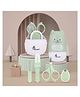 R for Rabbit Stylo Kitty New Born Baby 4 in1 Nail Grooming Kit for Baby Manicure Set with Kids Nail Cutter, Tweezer, Filer and Scissors (Green)