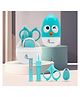 R for Rabbit Stylo Tweety New Born Baby 4 in1 Nail Grooming Kit for Baby Manicure Set with Kids Nail Cutter, Tweezer, Filer and Scissors (Lake Blue)