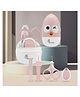 R for Rabbit Stylo Tweety New Born Baby 4 in1 Nail Grooming Kit for Baby Manicure Set with Kids Nail Cutter, Tweezer, Filer and Scissors (Pink)