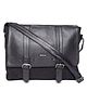 BAD HABIT Canvas and PU Messenger Bag - Lightweight and Spacious