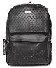 BAD HABIT Black Textured Backpack - Trendy and Functional for All Your Needs