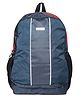 BAD HABIT Navy Blue Textured Backpack - Stylish and Spacious