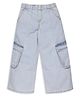 My Milestones Pocket Detailed Solid Baggy Jeans - Blue
