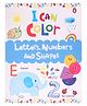 I Can Color Letters Numbers and Shapes Book - English