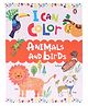 I Can Color Animals and Birds Book - English