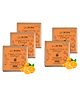 Nat Habit Butter Bath Soap Exfoliating Orange For Skin Brightening, Scar Reduction, Exfoliation & Tan Removal Pack of 5 x 125 g