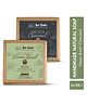 Nat Habit Butter Bath Soap Detox Charcoal & Sacred Neem-Basil, Anti-bacterial For Skin Infections, Body Acne & Pimples Pack of 2 - 125 g Each