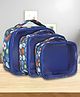 Echo Boomers Blue Sports Ball Print Box Travel Kit - Insulated Portable Bag with Ball Prints