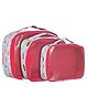 Echo Boomers Red Box Travel Kit - Insulated Portable Bag with Ice Cream Print