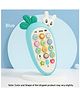 NeonateCare Smart Phone Cordless Feature Mobile Phone Toy - Blue