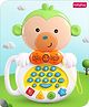 Babyhug Musical Monkey  Telephone Learning Toy|Baby Monkey with Sounds & Music|Role Play Fun Phone Toy for Kids|Educational Phone|Green