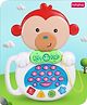 Babyhug Musical Monkey  Telephone Learning Toy|Baby Monkey with Sounds & Music|Role Play Fun Phone Toy for Kids|Educational Phone|Red