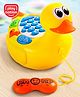 Playnation Musical Duck Telephone Learning Toy|Baby Duck with Sounds & Music|Role Play Fun Phone Toy for Kids|Educational Phone