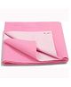 NeonateCare Quick DrySheets Waterproof Baby Bed Protector Dry Sheet for Babies (Large, Pink)