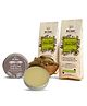 Nat Habit Ready-To-Apply Henna Paste & Almond Hair Balm Combo - For Post Pregnancy Hair Fall, Anti Greying & Hair Deep Conditioning