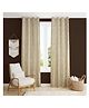 Clio's Heritage Store Tree Branches Printed Cream Color Curtains - Set of 2