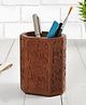 Clio's Heritage Store Handmade Wooden Pen Stand