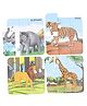 Toyfun Animal Jigsaw Puzzle Pack of 4 - 36 pieces