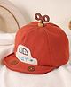 Kicks & Crawl Cotton Car Embroidered Cap - Red