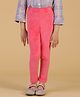 Tales & Stories Solid Leggings - Pink