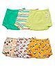 SuperBottoms Padded Underwear for 9-12M Babies | Potty Training Pants for Mess-Free Diaper-Free Time | Assorted 2 | Pack of 6