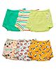 SuperBottoms Padded Underwear for 1-2Y Babies | Potty Training Pants for Mess-Free Diaper-Free Time | Assorted 2 | Pack of 6