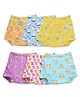 SuperBottoms Padded Underwear for 1-2Y Babies | Potty Training Pants for Mess-Free Diaper-Free Time | Assorted 4 | Pack of 6