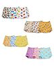 SuperBottoms Padded Underwear for 2-3Y Babies | Potty Training Pants for Mess-Free Diaper-Free Time | Assorted 1 | Pack of 12