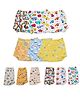 SuperBottoms Padded Underwear for 3-4Y Babies | Potty Training Pants for Mess-Free Diaper-Free Time | Assorted 2 | Pack of 12