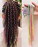 Ziory Set Of 30 Braided Hair Ties - Multicolour