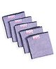 Mumma's Touch Organic Bamboo Baby Towel Face Cloth - Magenta - Pack of 5