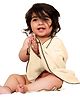 Mumma's Touch Organic Bamboo Baby Large Bath Towel - Yellow - Pack of 1
