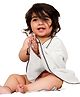 Mumma's Touch Organic Bamboo Baby Large Bath Towel - White - Pack of 1