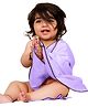 Mumma's Touch Organic Bamboo Baby Large Bath Towel - Magenta - Pack of 1
