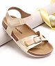 Pine Kids Sandals with Velcro Closure - Beige