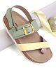 Pine Kids  Casual Sandals with Buckle Closure - Yellow