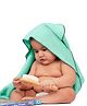 Mumma's Touch Organic Bamboo Baby Hooded Towel - Green - Pack of 1