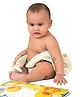 Mumma's Touch Organic Bamboo Baby Bath Towel - Yellow - Pack of 1
