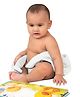 Mumma's Touch Organic Bamboo Baby Bath Towel - White - Pack of 1