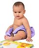 Mumma's Touch Organic Bamboo Baby Bath Towel - Magenta - Pack of 1