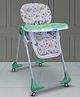 LuvLap Royal High Chair, EN 71 Certified, 3 Recline Positions, 7 Height Adjustments, Adjustable Footrest, for 6 Months+, Light Green