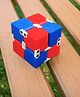 VGRASSP Mini Infinity Fidget Cube Toy For Kids And Adults - Flip, Turn and Spin for Long Hours Play, Stress And Anxiety Relief Toy  Colour as per stock - 8 x 4 x 2 cm