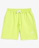 Campana 100% Cotton Jersey Waves Printed Shorts - Lime Green