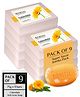 Richfeel Calendula Anti-Acne Soap | For Skin prone to Acne & Blemishes | Physician Formulated | Helps Calm & Replenish Skin | 75 g (Pack of 9)